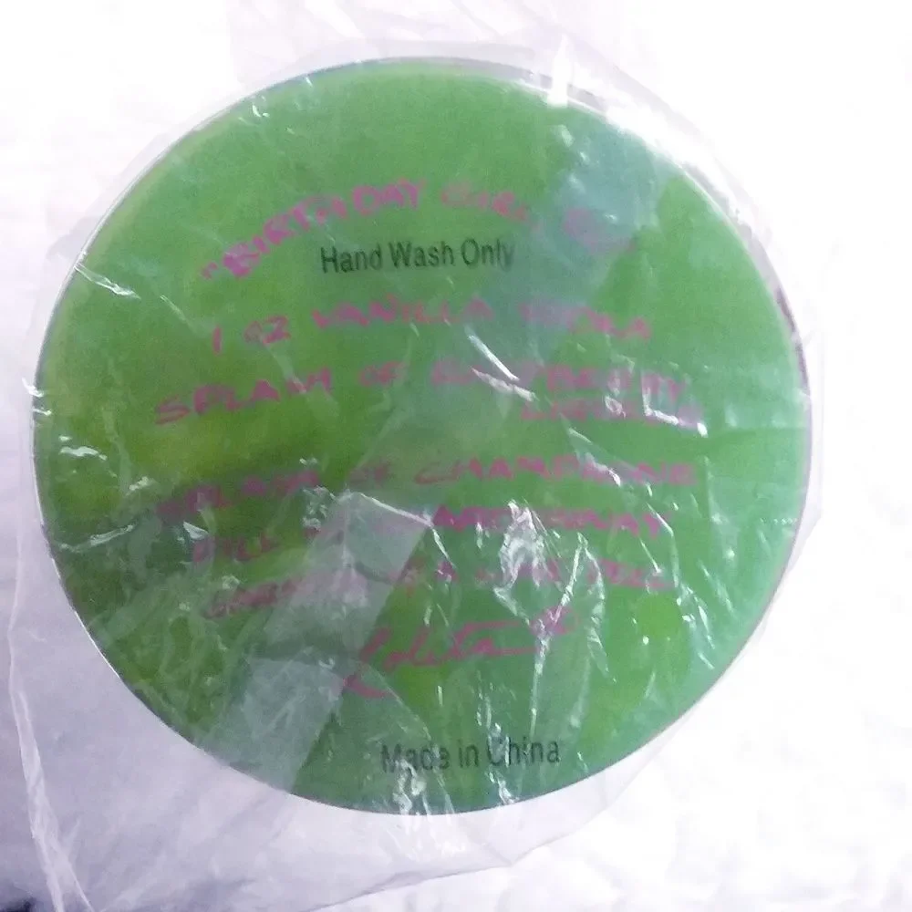 Lolita Wine Glass Birthday Girl Too Cocktail Recipe Hand Painted Green Pink New